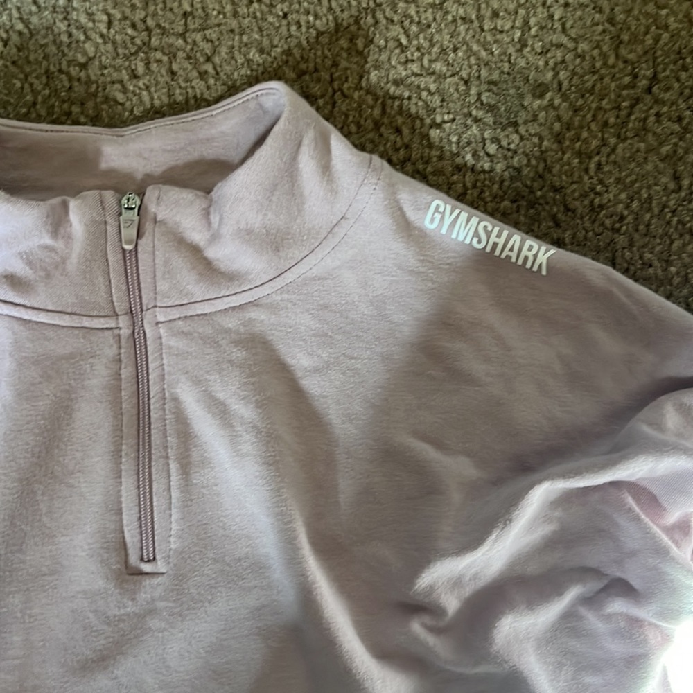 GYMSHARK quarter zip